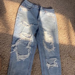 american eagle mom baggy jeans